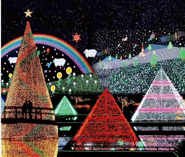 あしかがフラワーパーク 光の花の庭