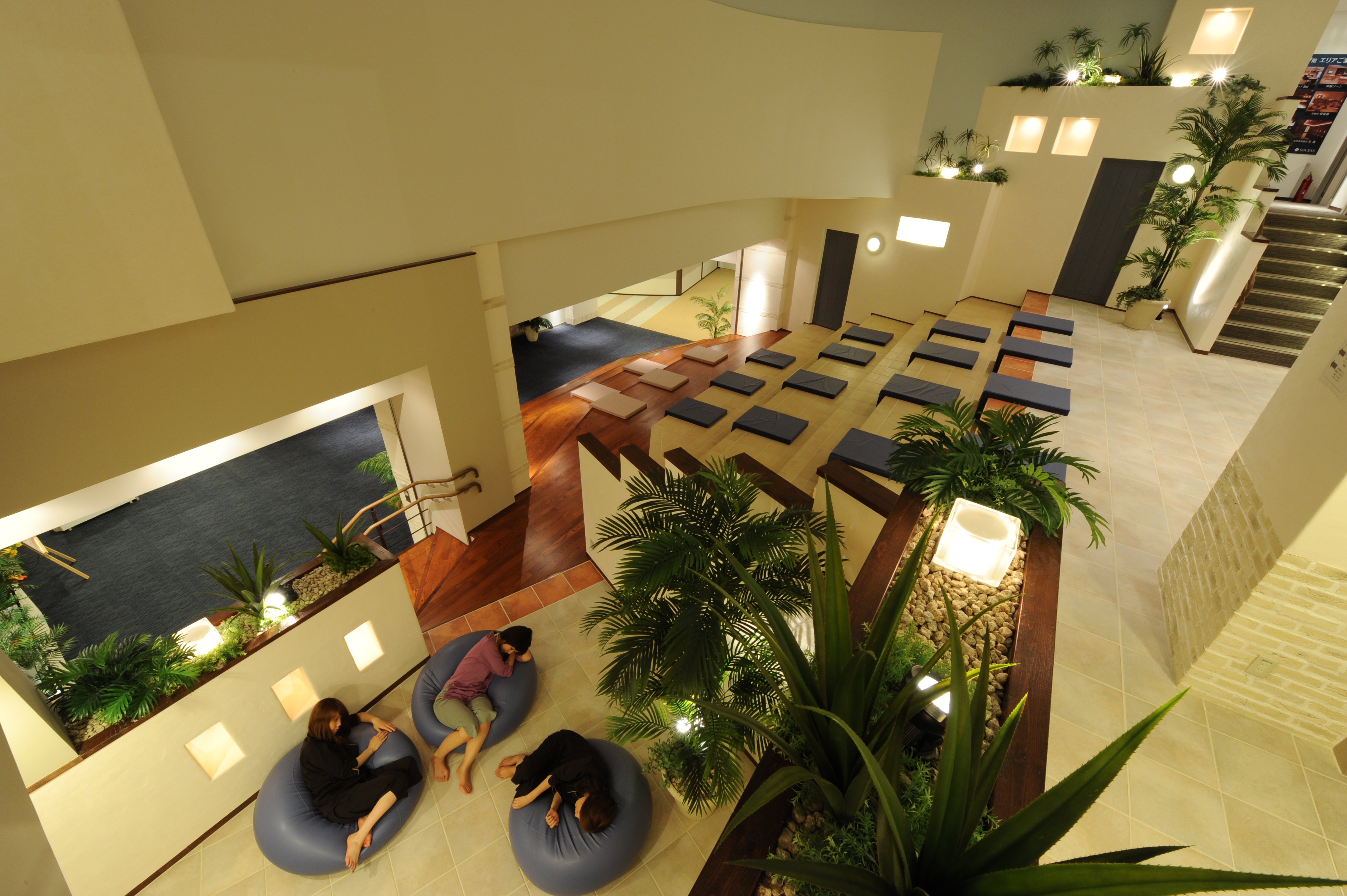 SPA EAS（スパイアス）の魅力3「充実したリラクセーションスペース」