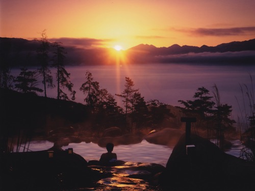 ほったらかし温泉 あっちの湯・こっちの湯［山梨県］