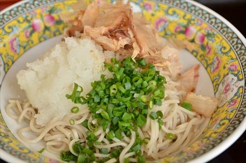 湯上りにピッタリな冷たい麺のメニューもオススメ