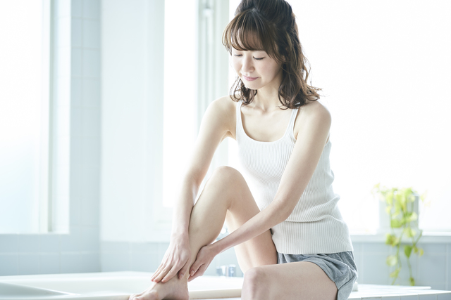 ①ボディケアアイテムで保湿