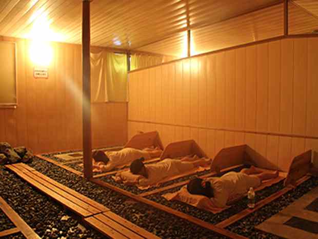 豊愛の里 岩盤浴 米山岩薬癒