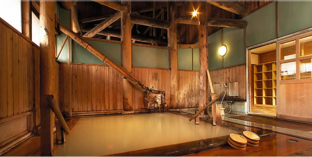 硫黄泉 / 万座亭 / 群馬県妻郡