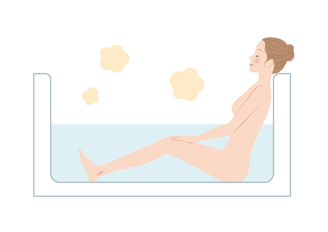 風呂上がりの汗を抑える入浴方法