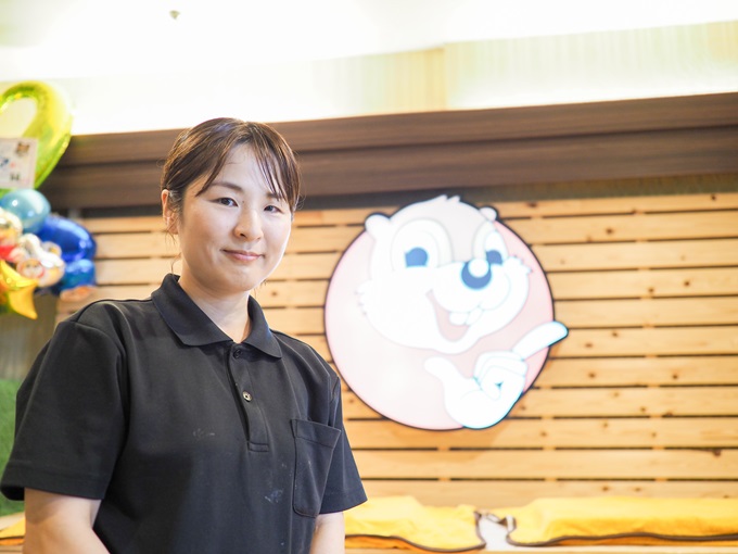 なにわ健康ランド 湯～トピア／営業主任の元山恭子さん／大阪