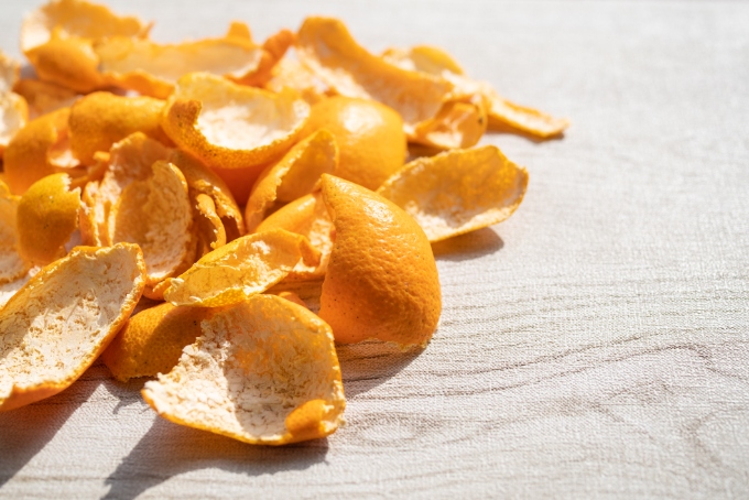 余ったみかんの皮をお風呂に入れてみよう！