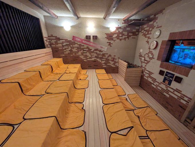 男性用タワーサウナ