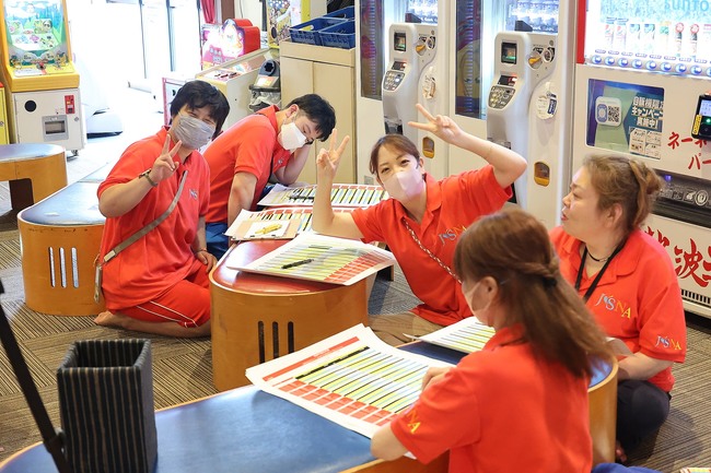 会場運営を務める「ファンタジーサウナ＆スパ おふろの国」のスタッフ