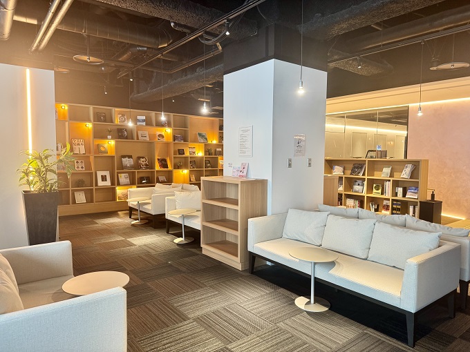 SPA＆SAUNA コリドーの湯　休憩処の様子