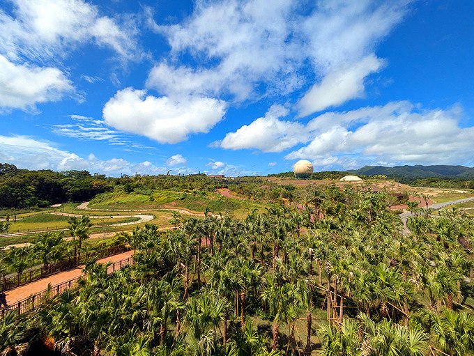 インフィニティテラスから見たジャングリア全景