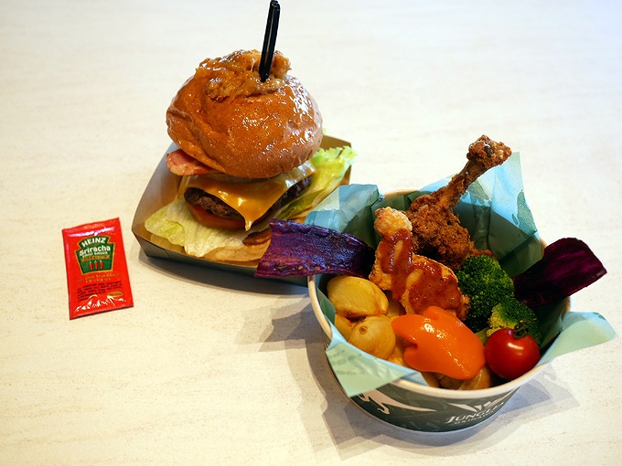 THE WILD ビーフバーガー/THE WILD キッズボックス