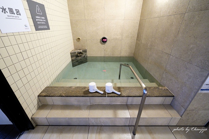 水風呂：男湯
