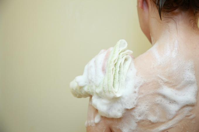 身体の部位別の洗い方