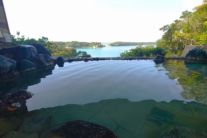 展望大浴場の露天風呂