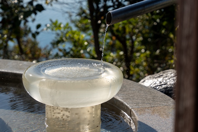 パールのお湯受け