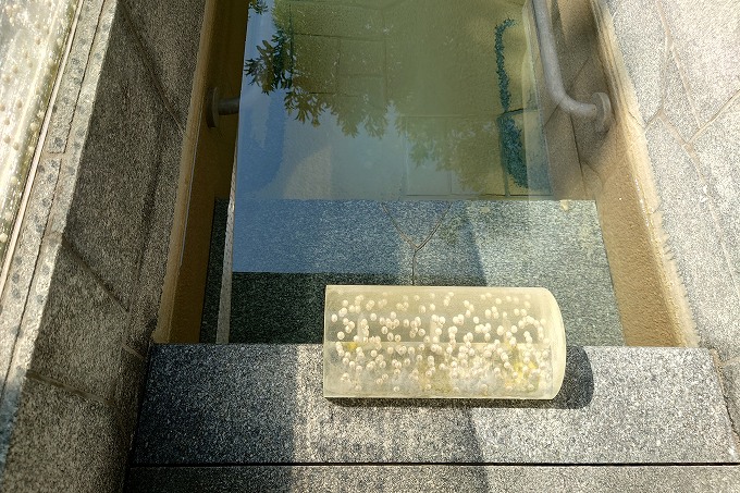 寝湯のパールの枕