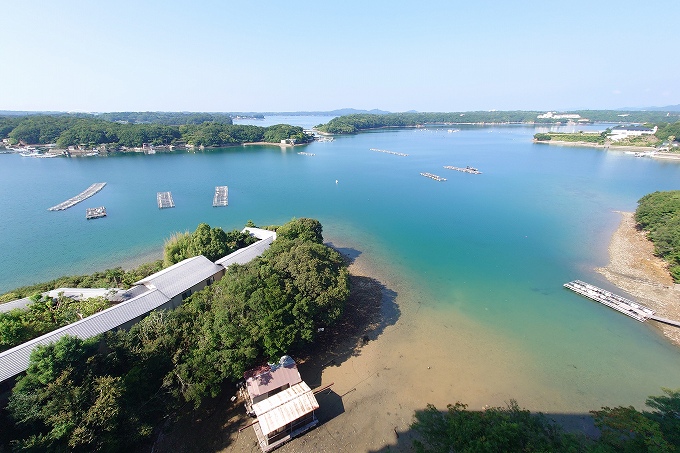 賢島宝生苑からの英虞湾