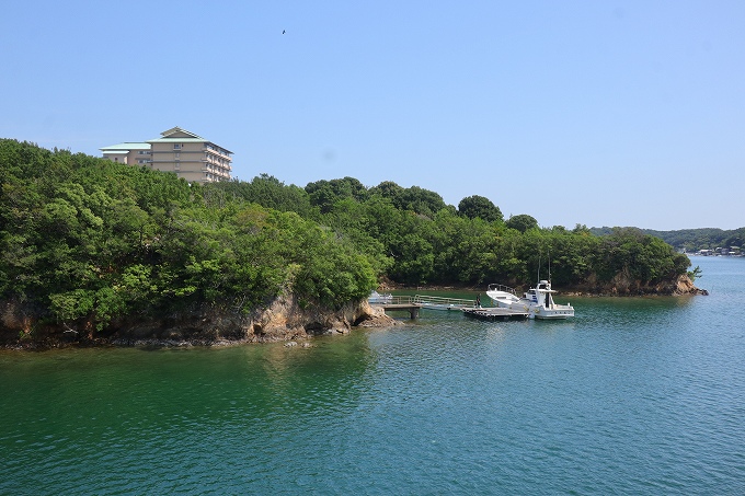 海越しの賢島宝生苑