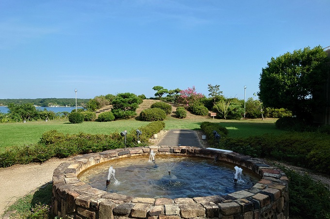 伊勢志摩サミット会場の庭園