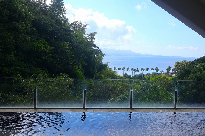 展望露天風呂の展望