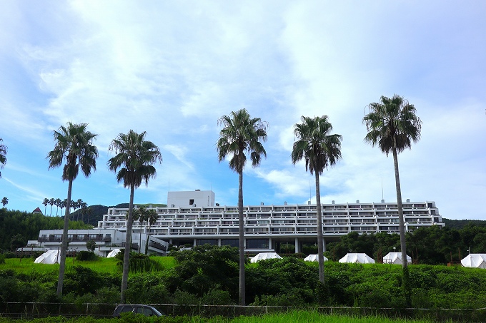 ホテル蘭風の外観