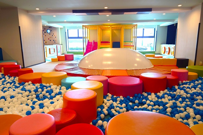 ホテル蘭風のキッズコーナー