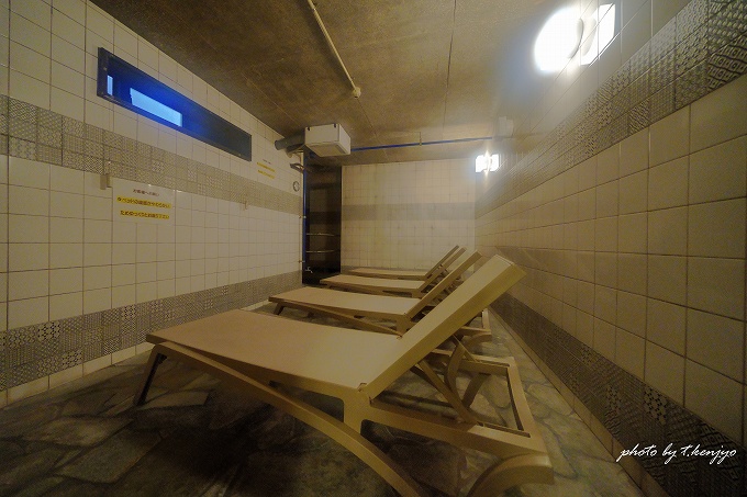 不老庵の熱氣浴室