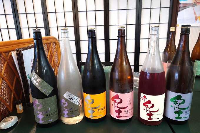 地元和歌山の地酒「紀土(きっど)」