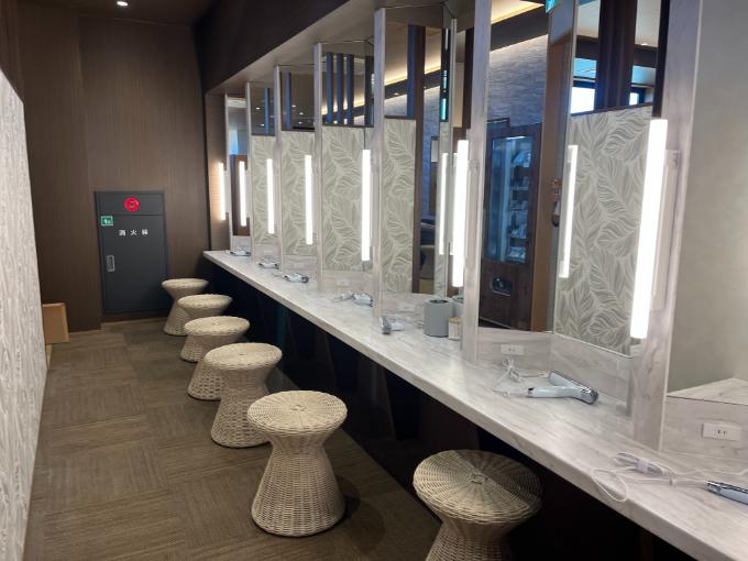 松阪温泉GURUSPA:脱衣所