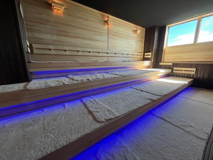 こだわりたっぷりのサウナ