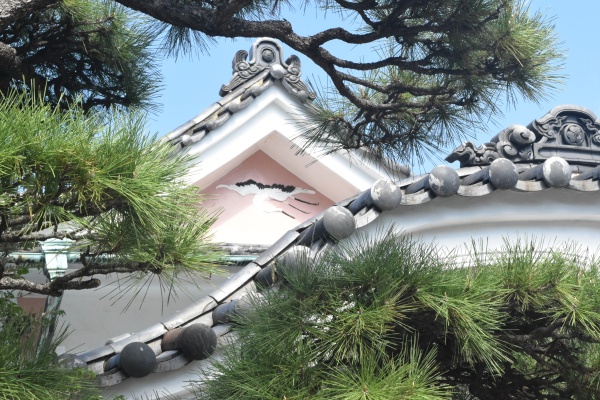 東京浴場の鏝絵