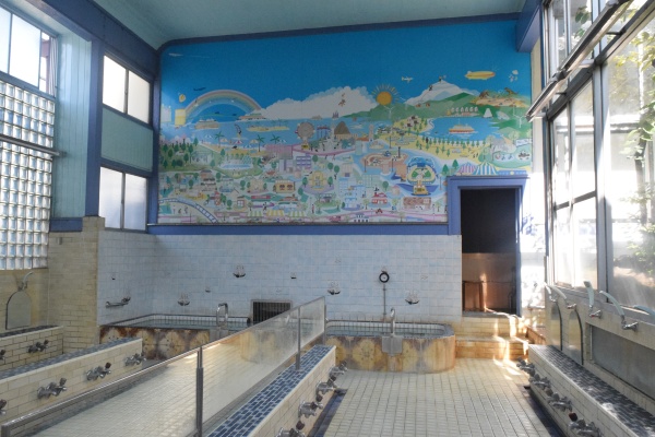 東京浴場の浴室