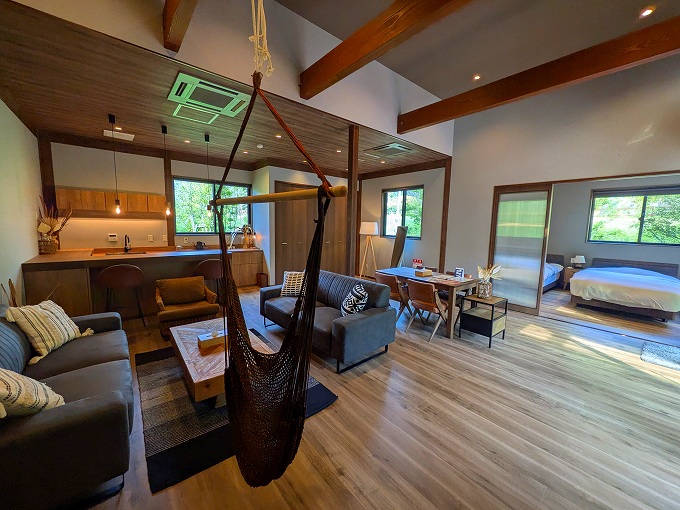 プレミアムコテージ「欅」室内