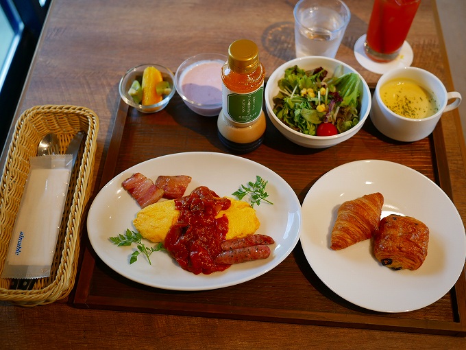 シカモア朝食オムレツ
