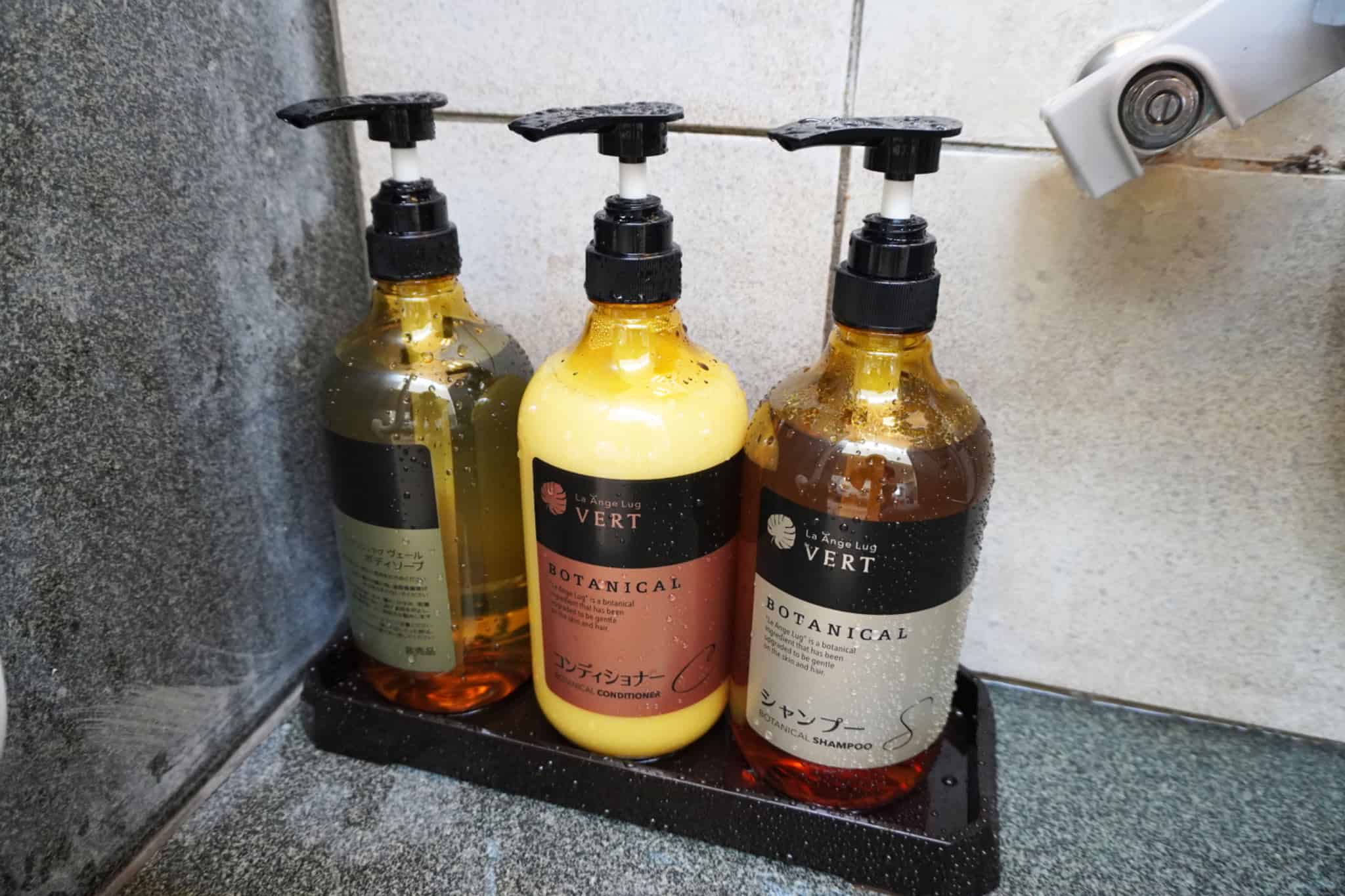 ボディソープ・シャンプー・コンディショナーと揃っているので安心！