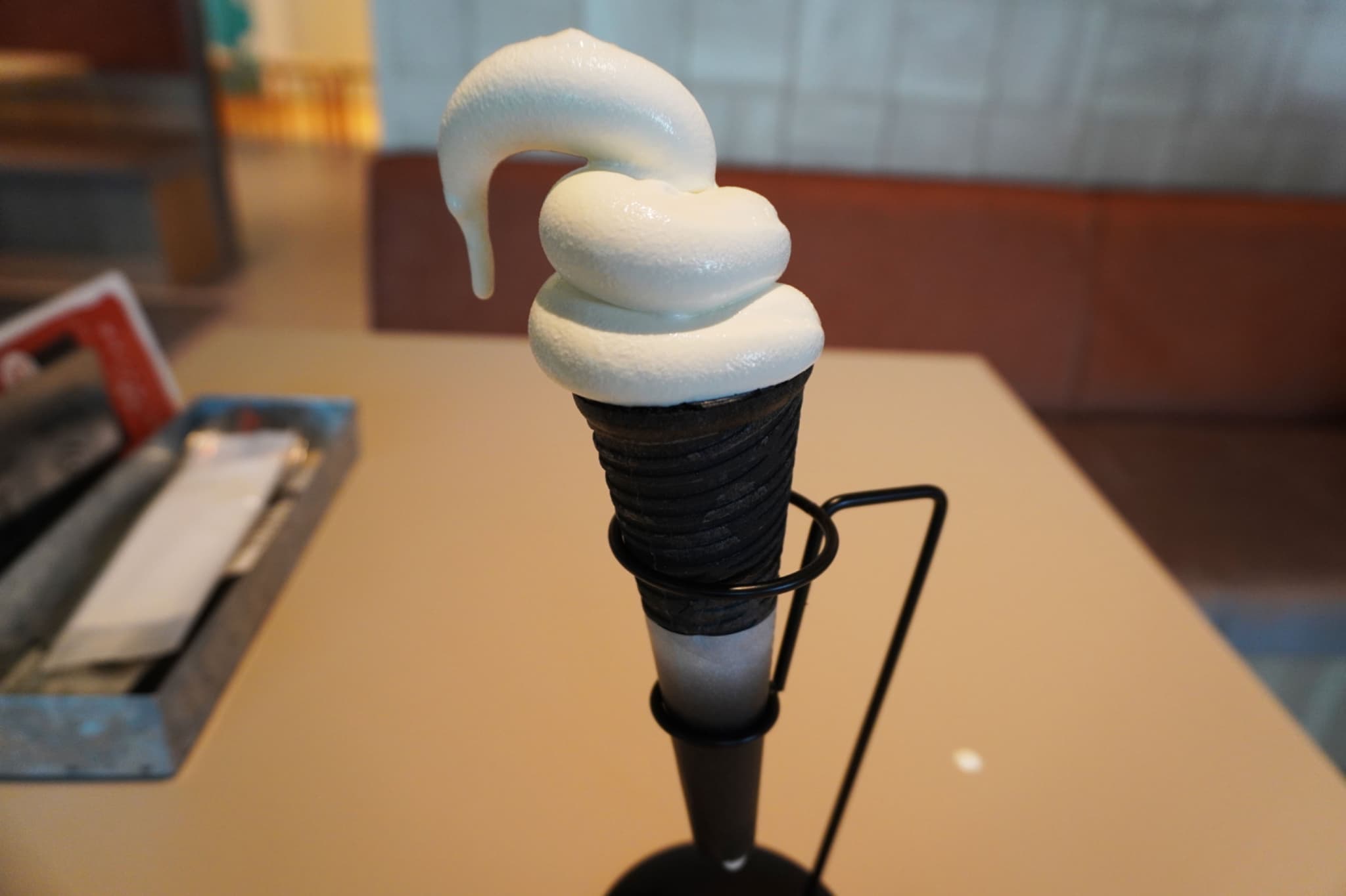 お風呂やサウナで温まったあとに嬉しいソフトクリームも