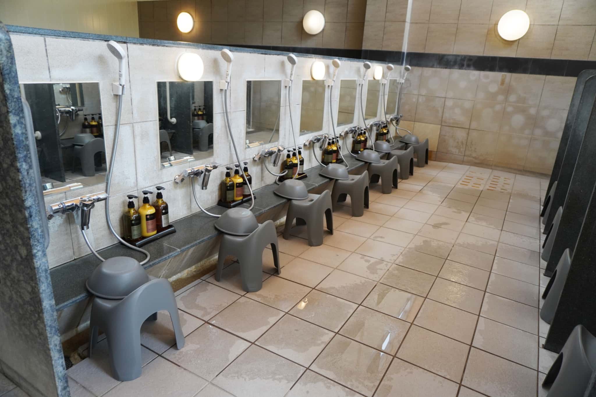 洗い場も広々！