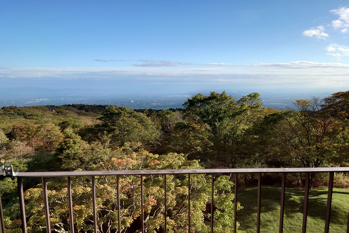 4階の客室の景色