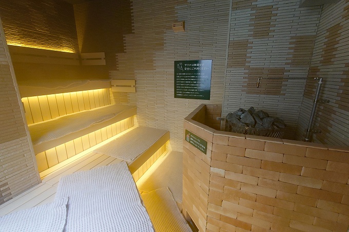 女性用浴室サウナ