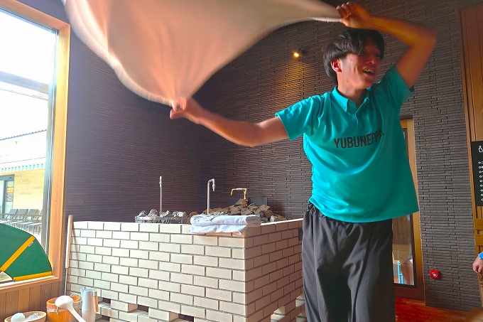 ユーシましも氏のアウフグース