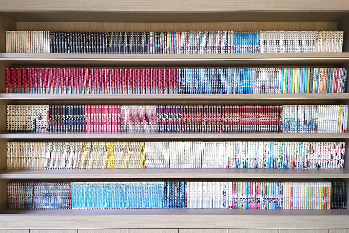 旧例エリアのコミックス