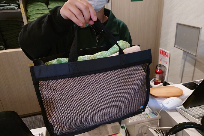 レンタル品の貸し出し