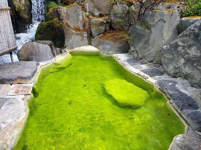 碧落の露天風呂