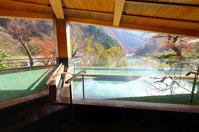 「棚湯」の露天風呂