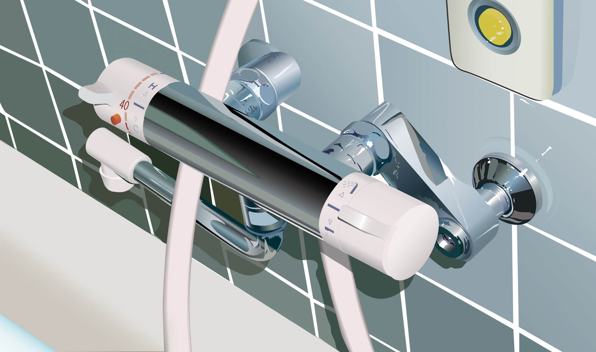 サーモスタット混合栓の推奨温度