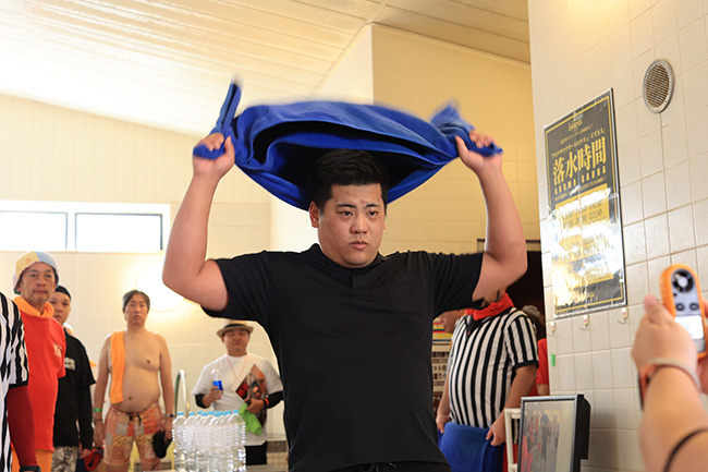 技術競技では常勝のRe:バース足立だが、今回はペットボトル倒しで痛恨のミス