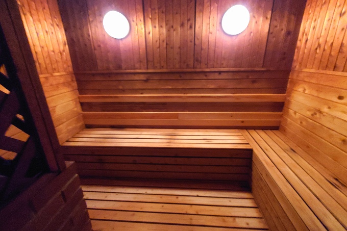 鶏頂の湯のサウナ