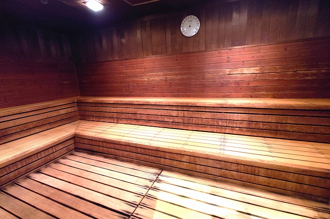 霧降の湯のサウナ