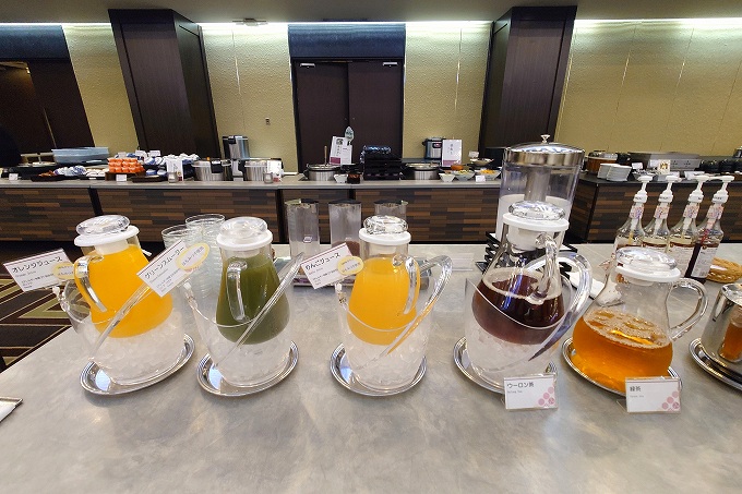 和洋バイキングのドリンク