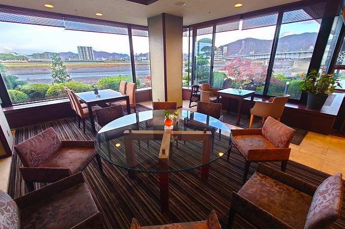 十八楼のロビー